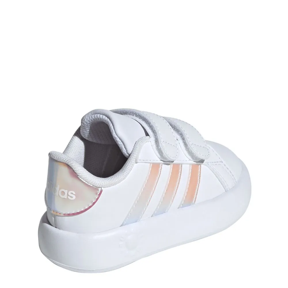 ADIDAS  GIRLS INFANT GRAND COURT 2.0 SNEAKER