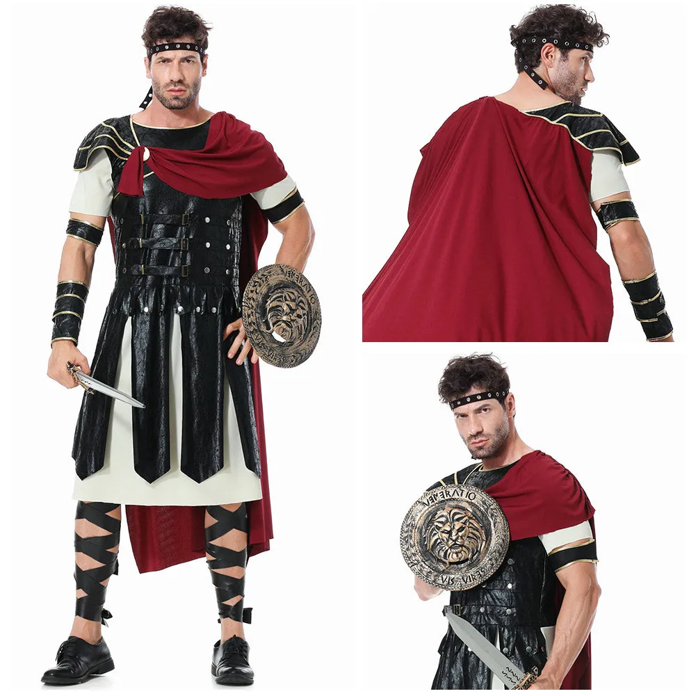 Ancient Roman samurai Cosplay Costume Outfits Halloween Carnival Suit