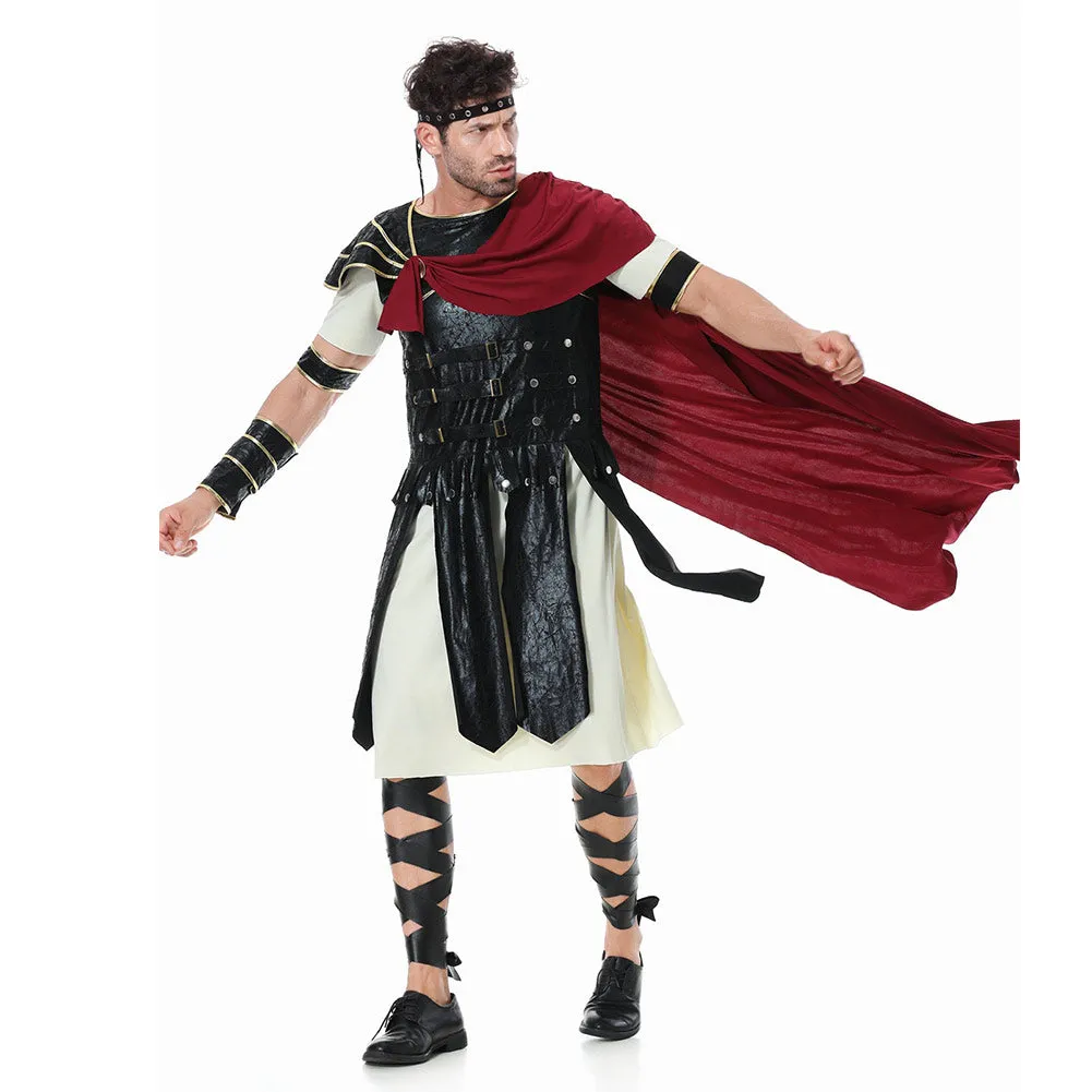 Ancient Roman samurai Cosplay Costume Outfits Halloween Carnival Suit