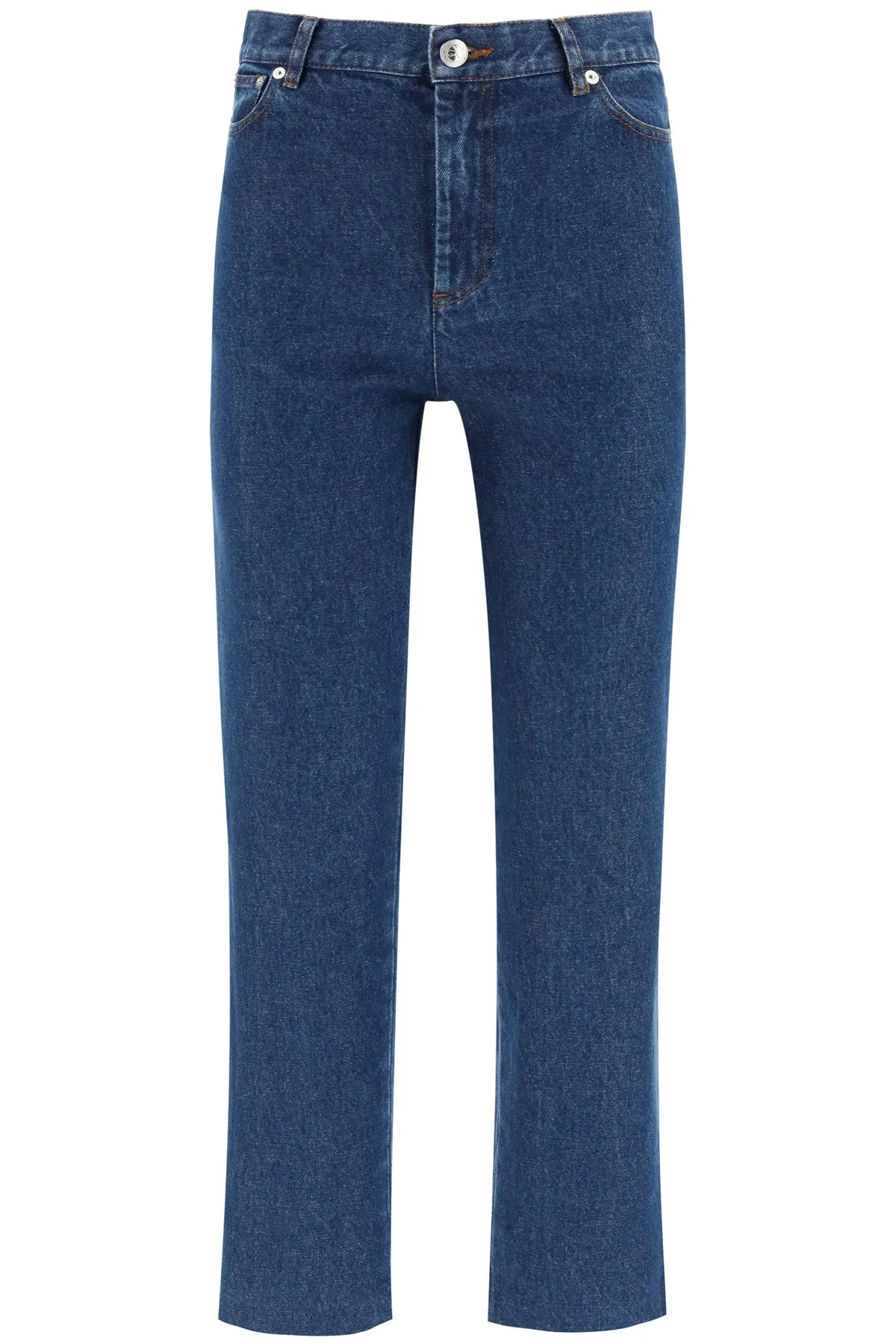 A.P.C. High Rise Cropped Jeans