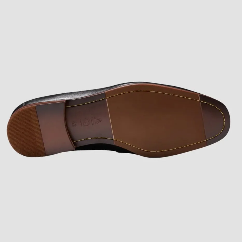 AQ By Aquila Black Porter Loafers