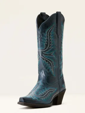 Ariat 10053787 Womens Round Up Collins Western Boot Fresh Denim