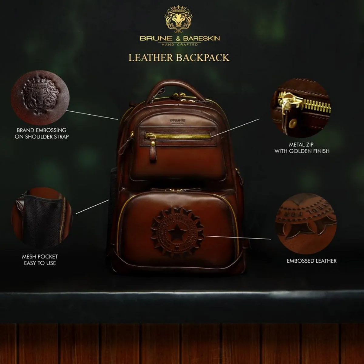 BCCI in 2021 (T-20) World Cup Corporate Gifting Bulk Order  Dark Brown Embossed Initial Backpack and Duffle Bag (Reference Price