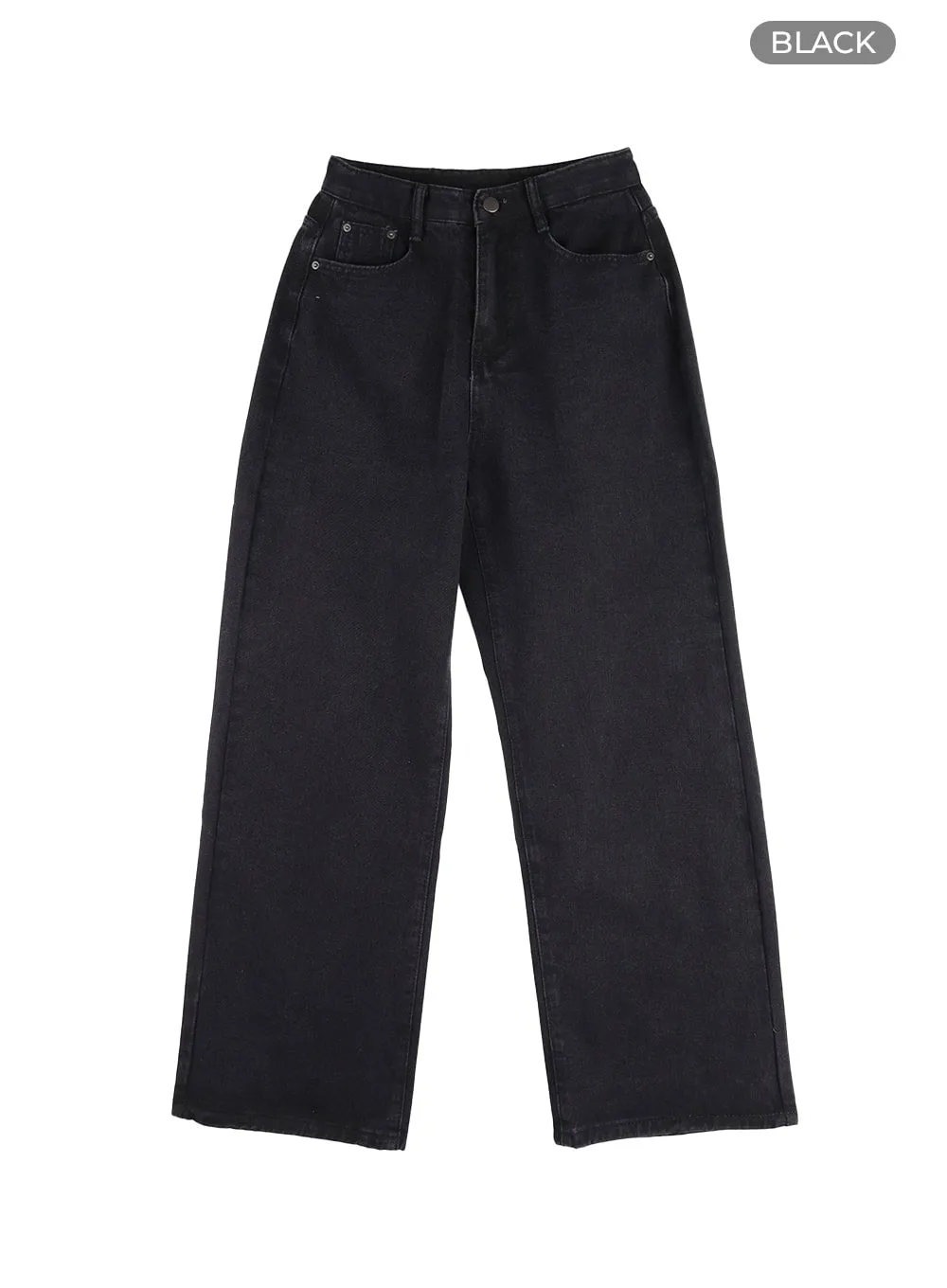 BlueBelle Washed Straight Jeans OM408