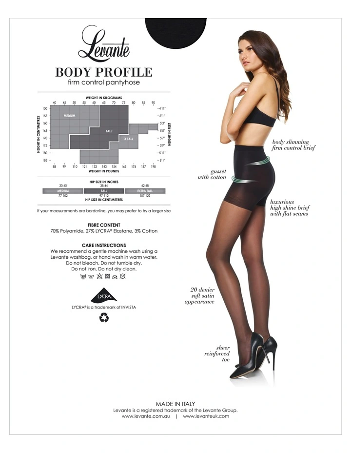 Body Profile Firm Control Pantyhose