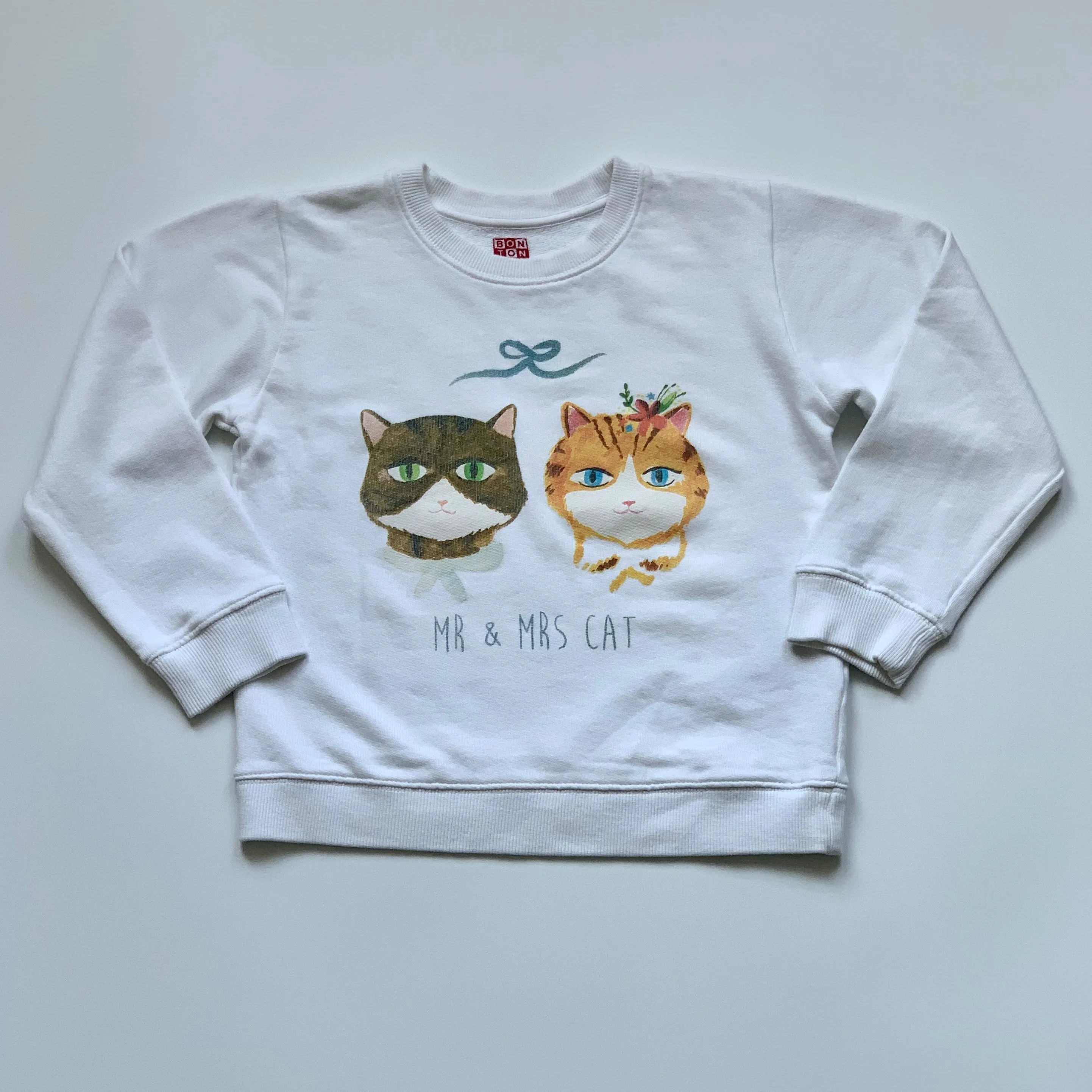 Bonton Cat Sweatshirt: 10 Years