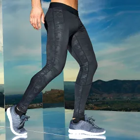 brown black Training Leggings