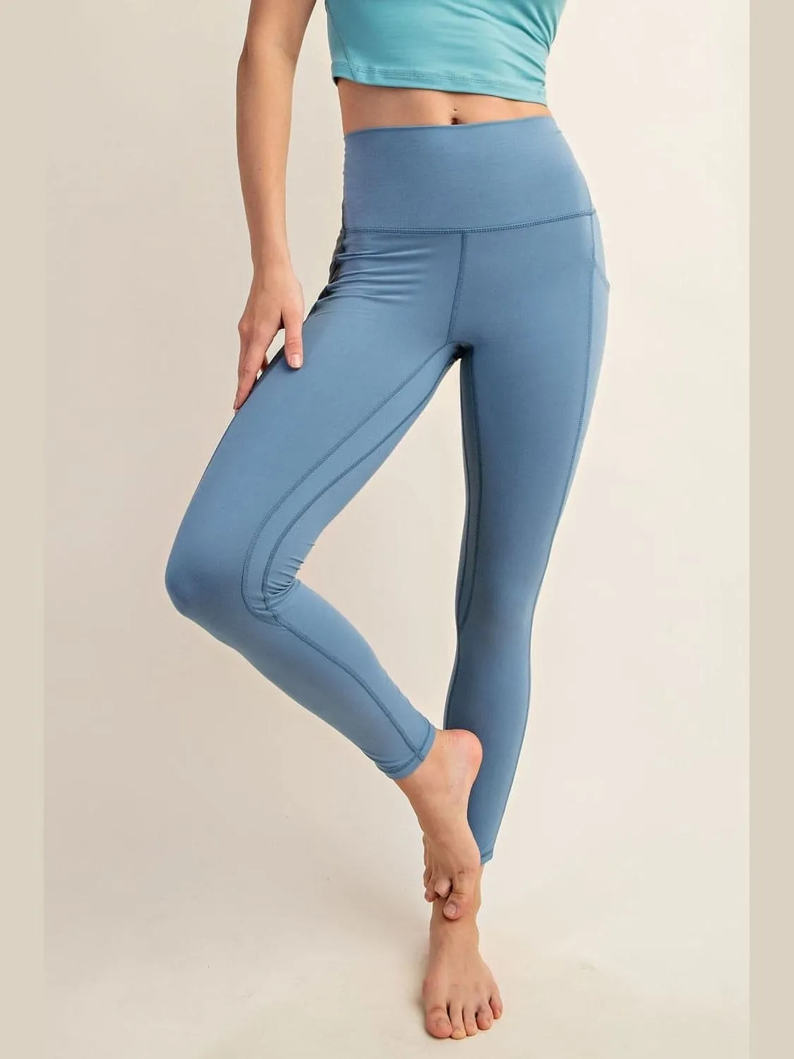 Butter Soft Leggings w/ Side Pockets