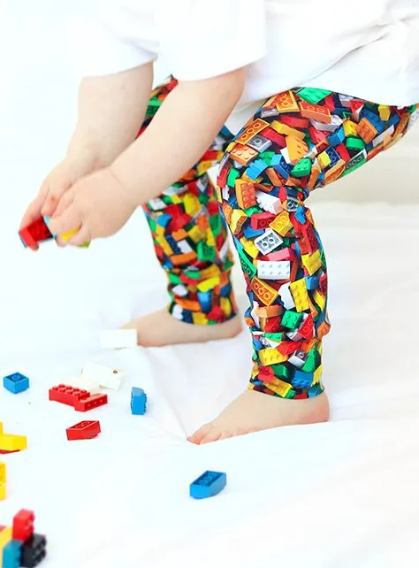 Buy FRED & NOAH Bricks Leggings 3-4 Years | Trousers and leggings | Tu