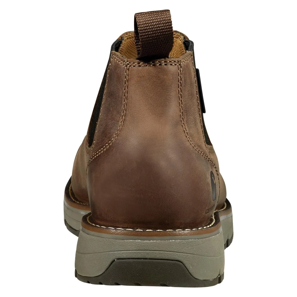 Carhartt Millbrook Water Resistant 4-inch Romeo Steel Toe Wedge Boot-Brown