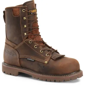 CAROLINA 28 SERIES 8 COMPOSITE TOE WATERPROOF WORK BOOT SIZE 12EE BROWN