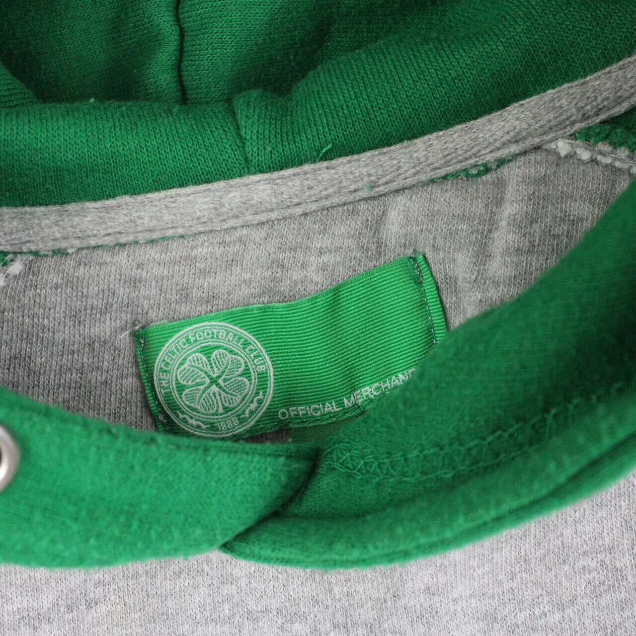 CELTIC FC Hoodie Grey | Large