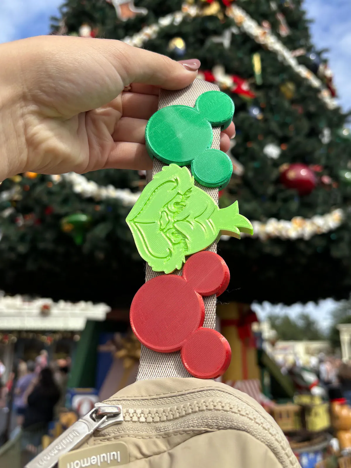 Christmas Themed Belt and Bag Charms