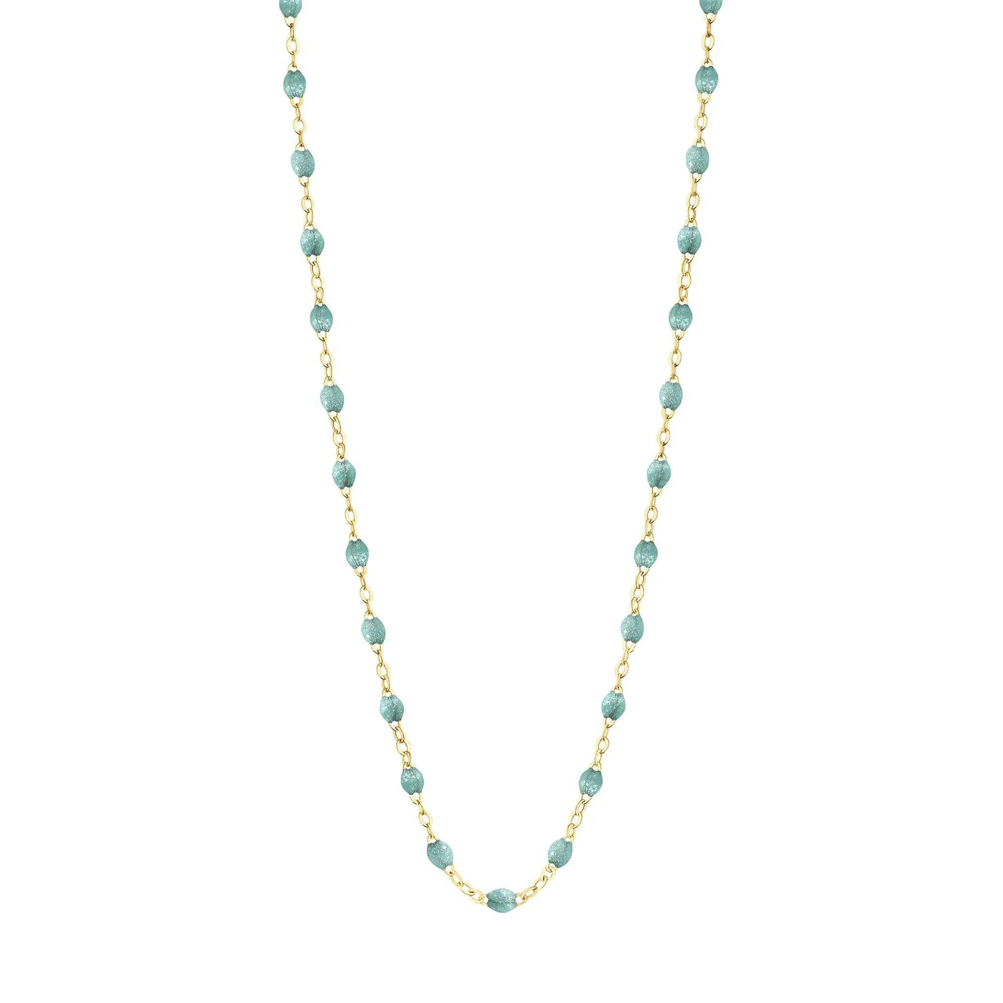 Classic Gigi Iceberg necklace, Yellow Gold, 16.5