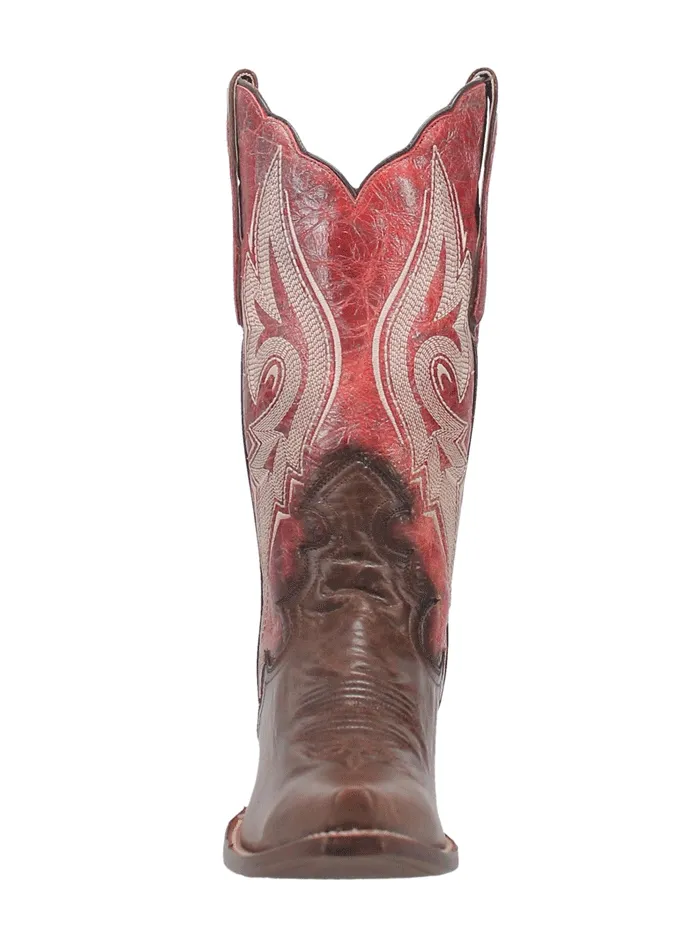 Dan Post DP4386 Womens Zoli Leather Boot Red - D