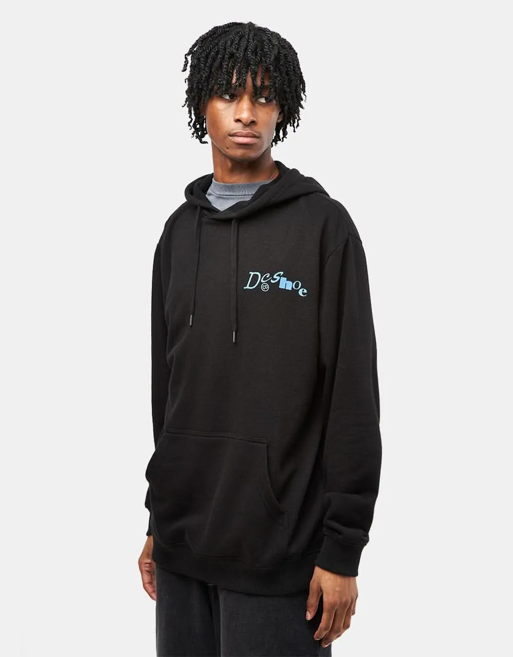 DC Transfer Pullover Hoodie - Black