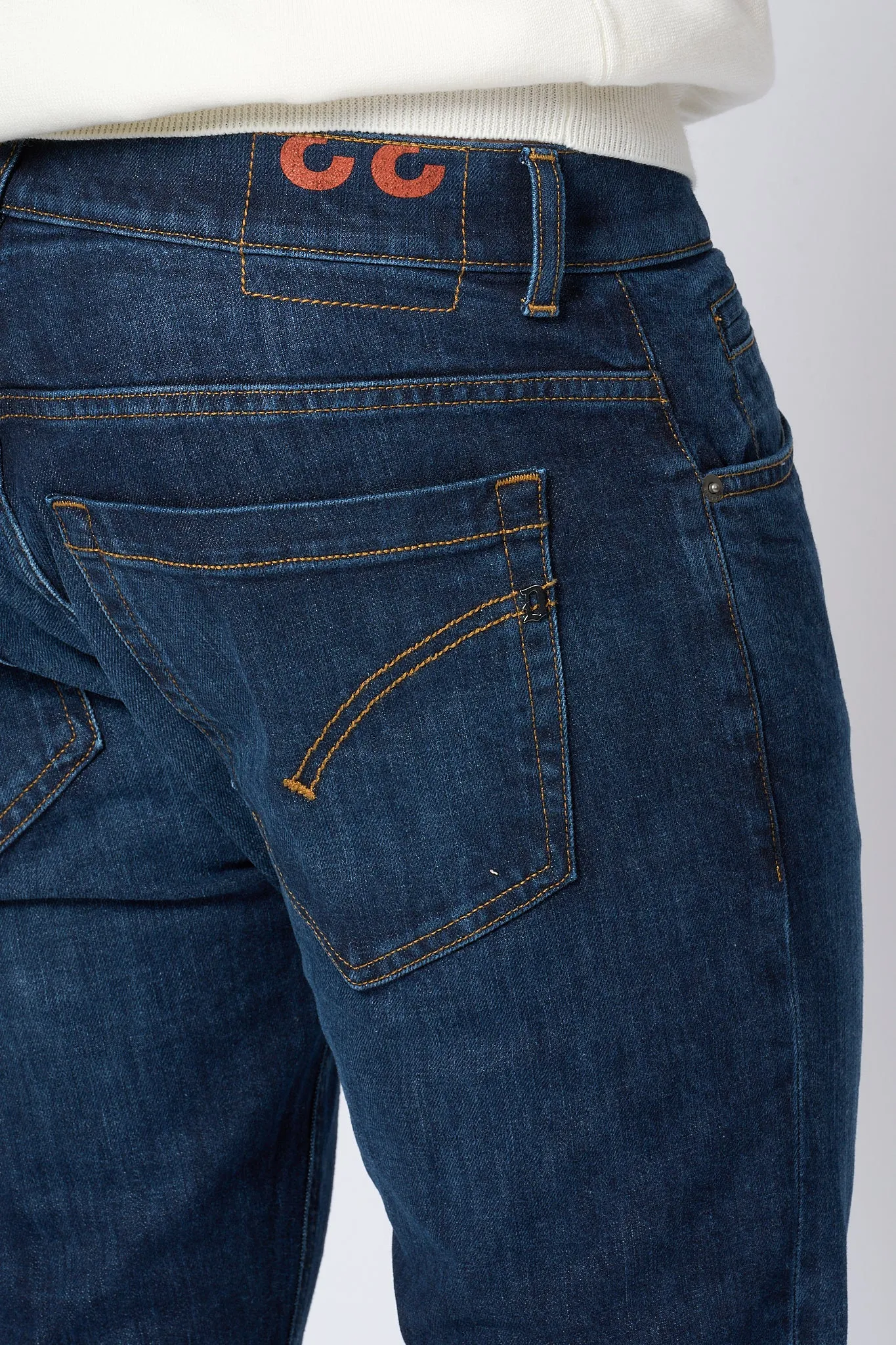 Dondup George Jeans Denim Scuro Uomo