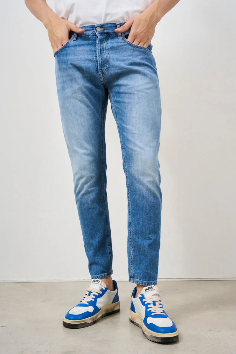 DONDUP Jeans uomo Dian con lavaggio medio