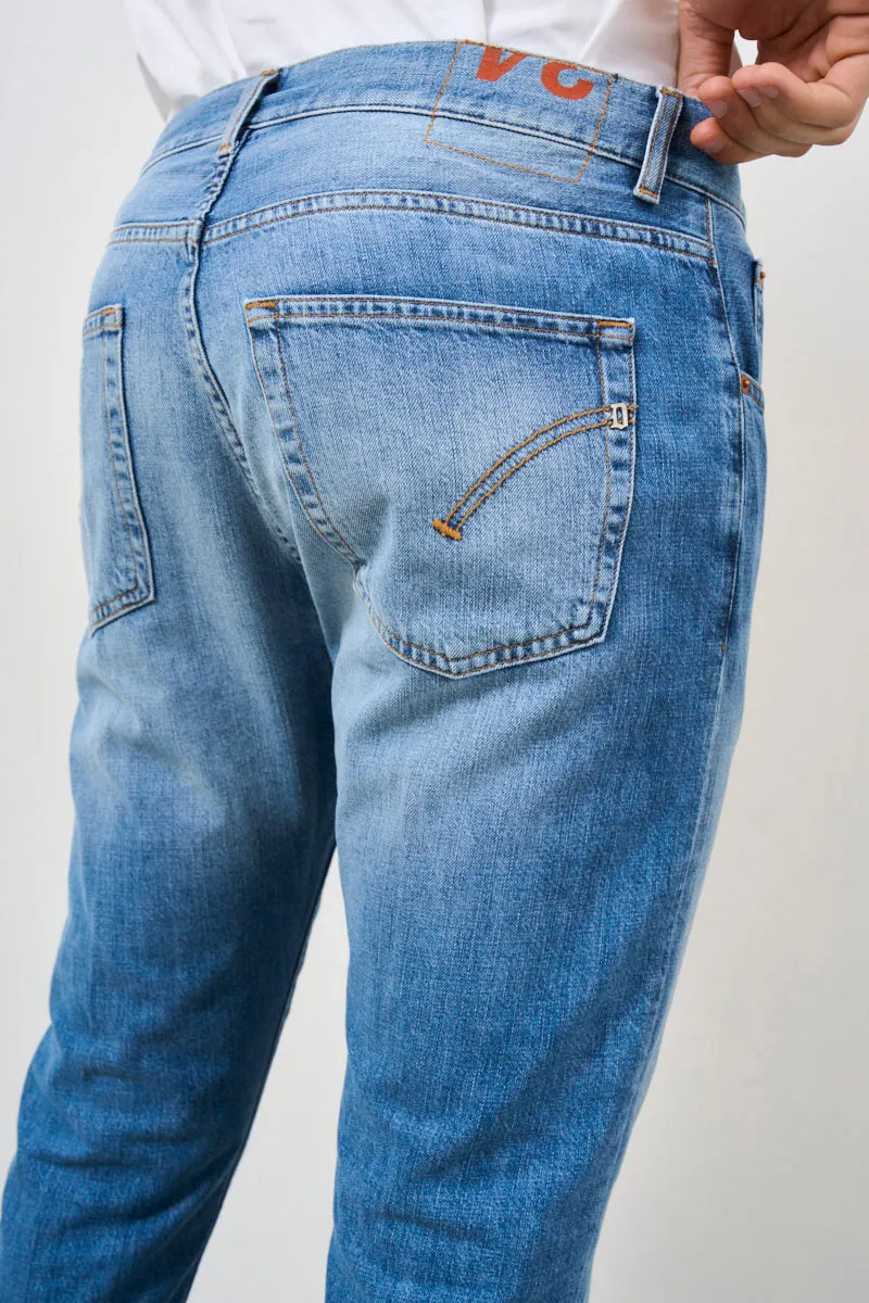 DONDUP Jeans uomo Dian con lavaggio medio