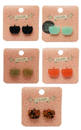 Erstwilder Essentials Earrings Pumpkin Studs