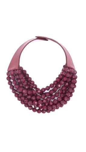 Fairchild Baldwin - Cranberry Necklace