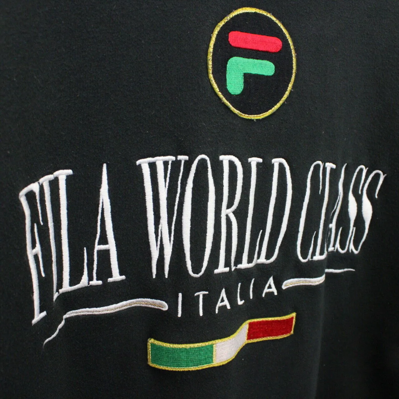 FILA 90s Hoodie Black | XL