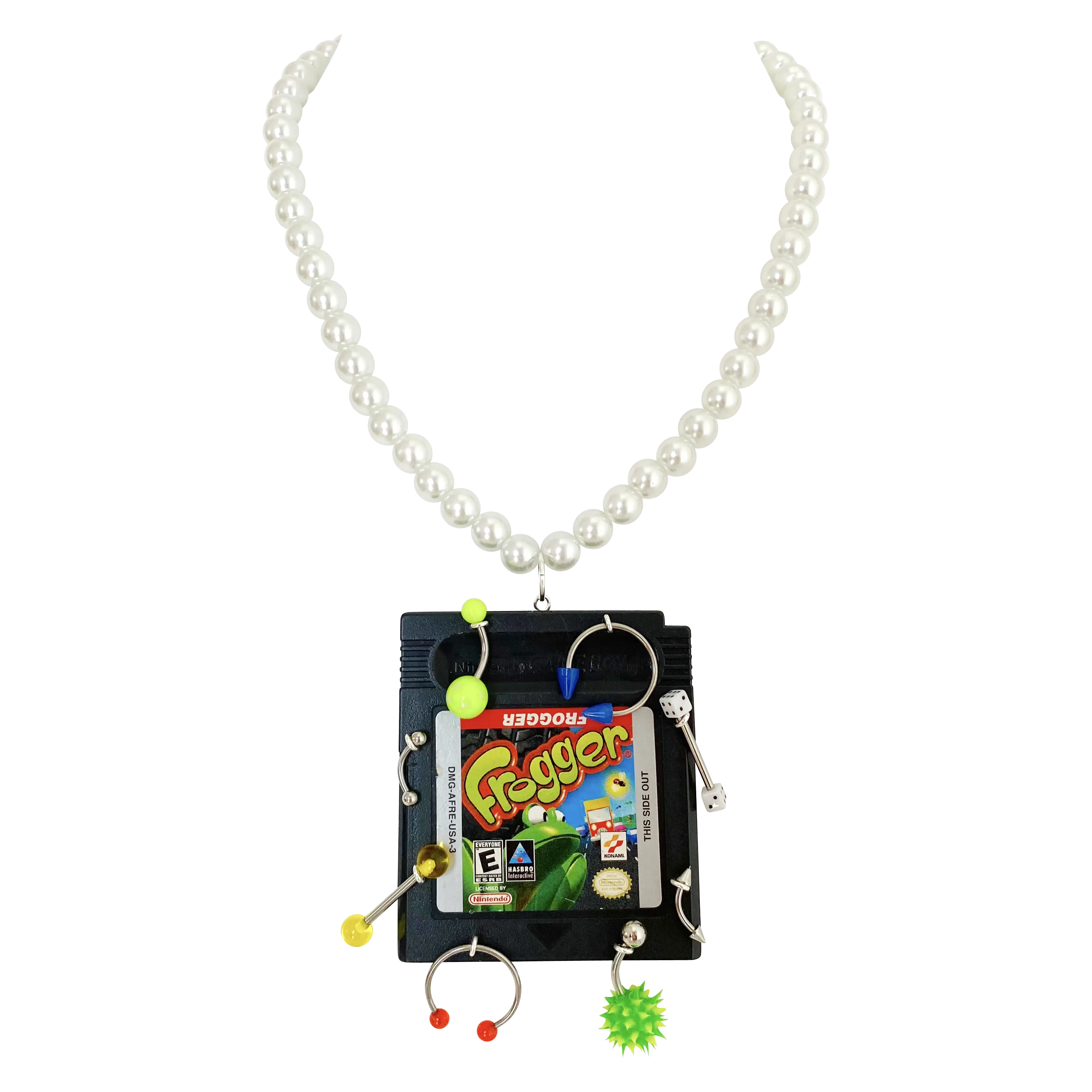 Frogger Vintage Remix Necklace