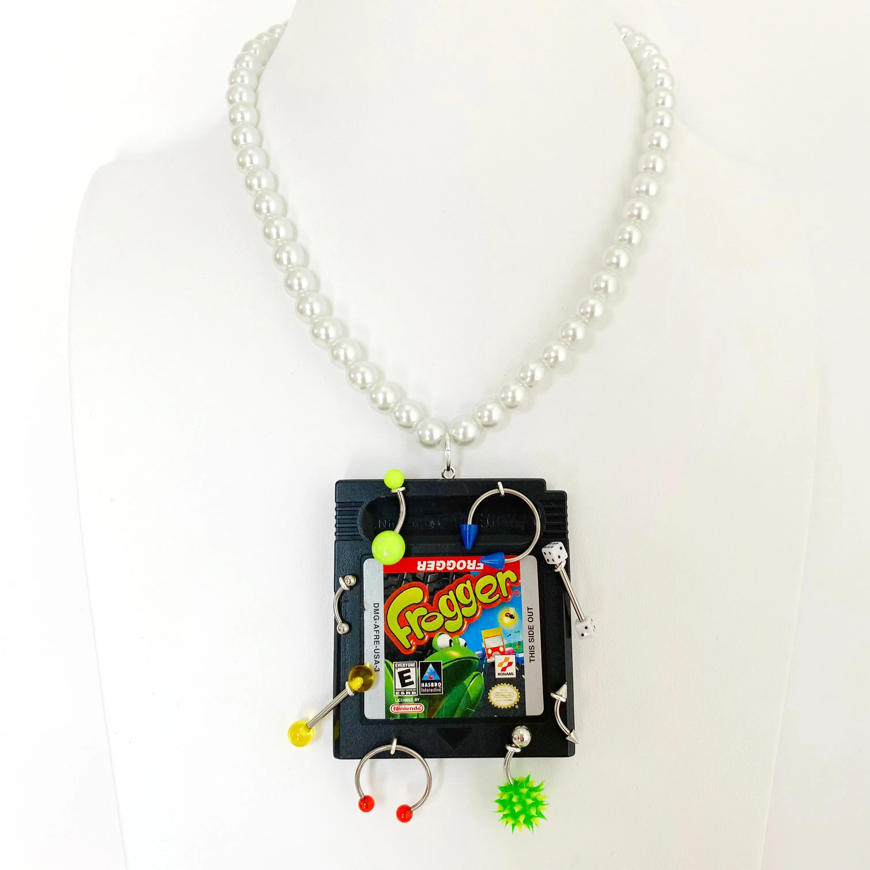 Frogger Vintage Remix Necklace