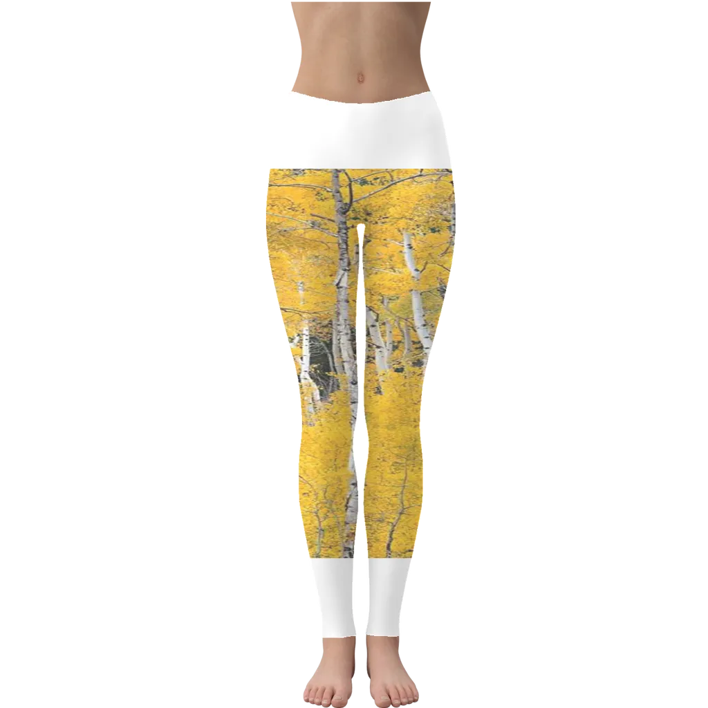 full leaves Leggings