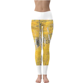 full leaves Leggings