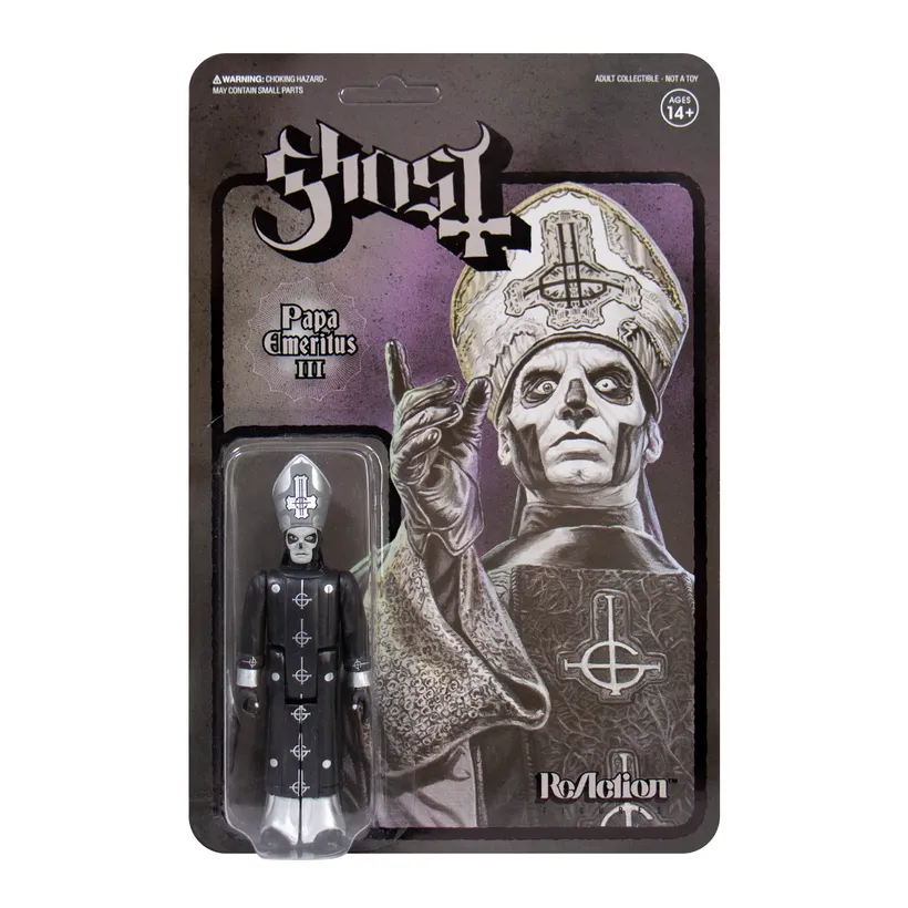 GHOST REACTION FIGURE 'PAPA EMERITUS III' BLACK SERIES