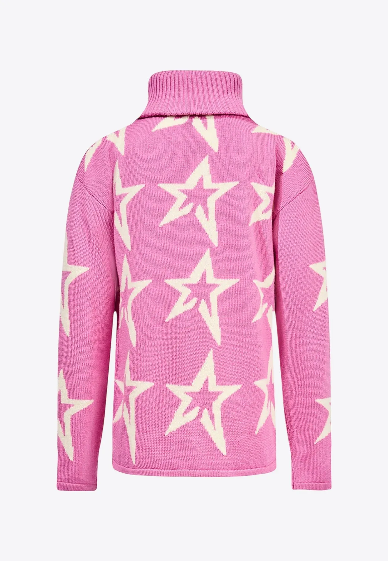 Girls Star Dust Wool Turtleneck Sweater