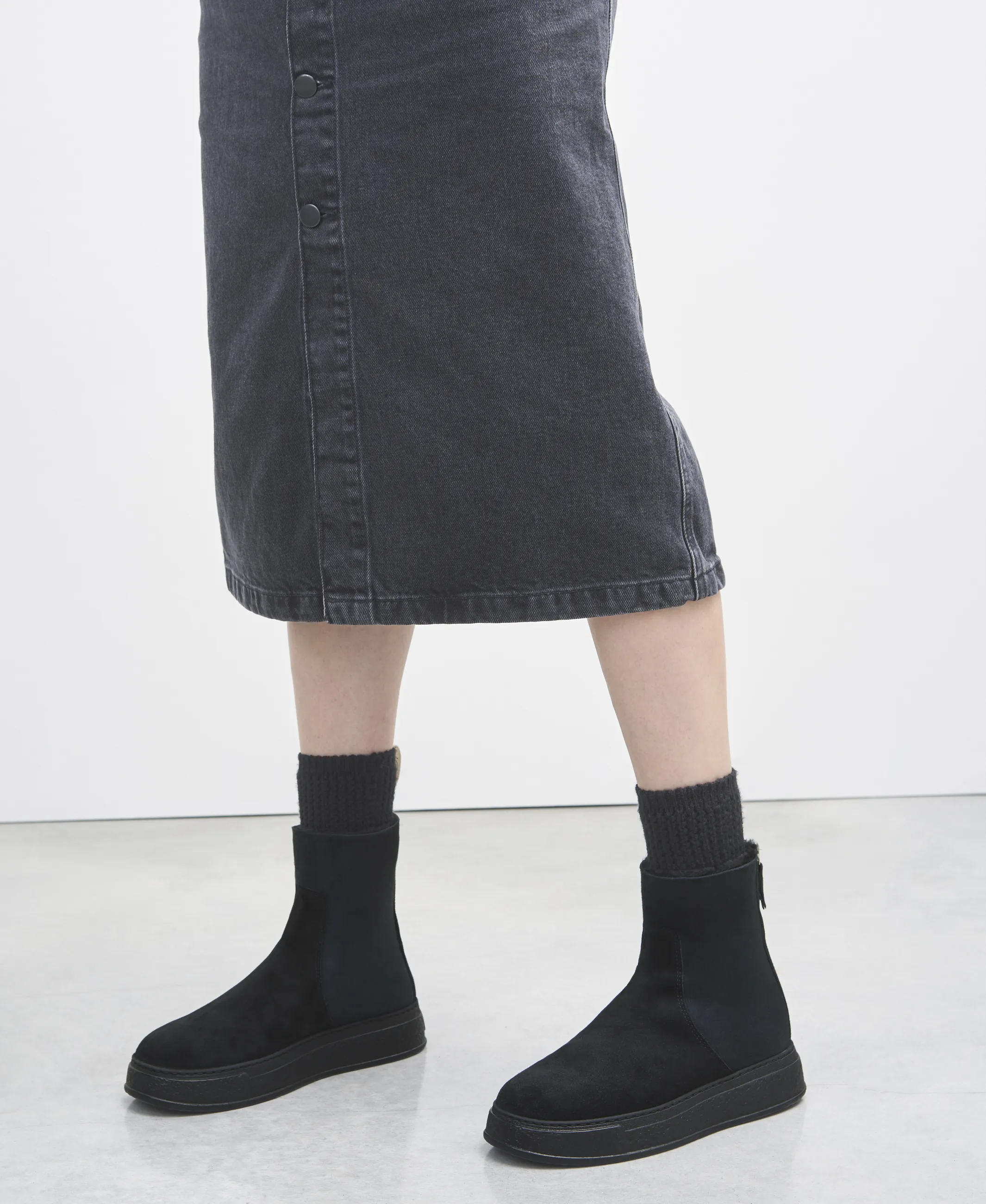 Giuly Warm Sheepskin ankle boot