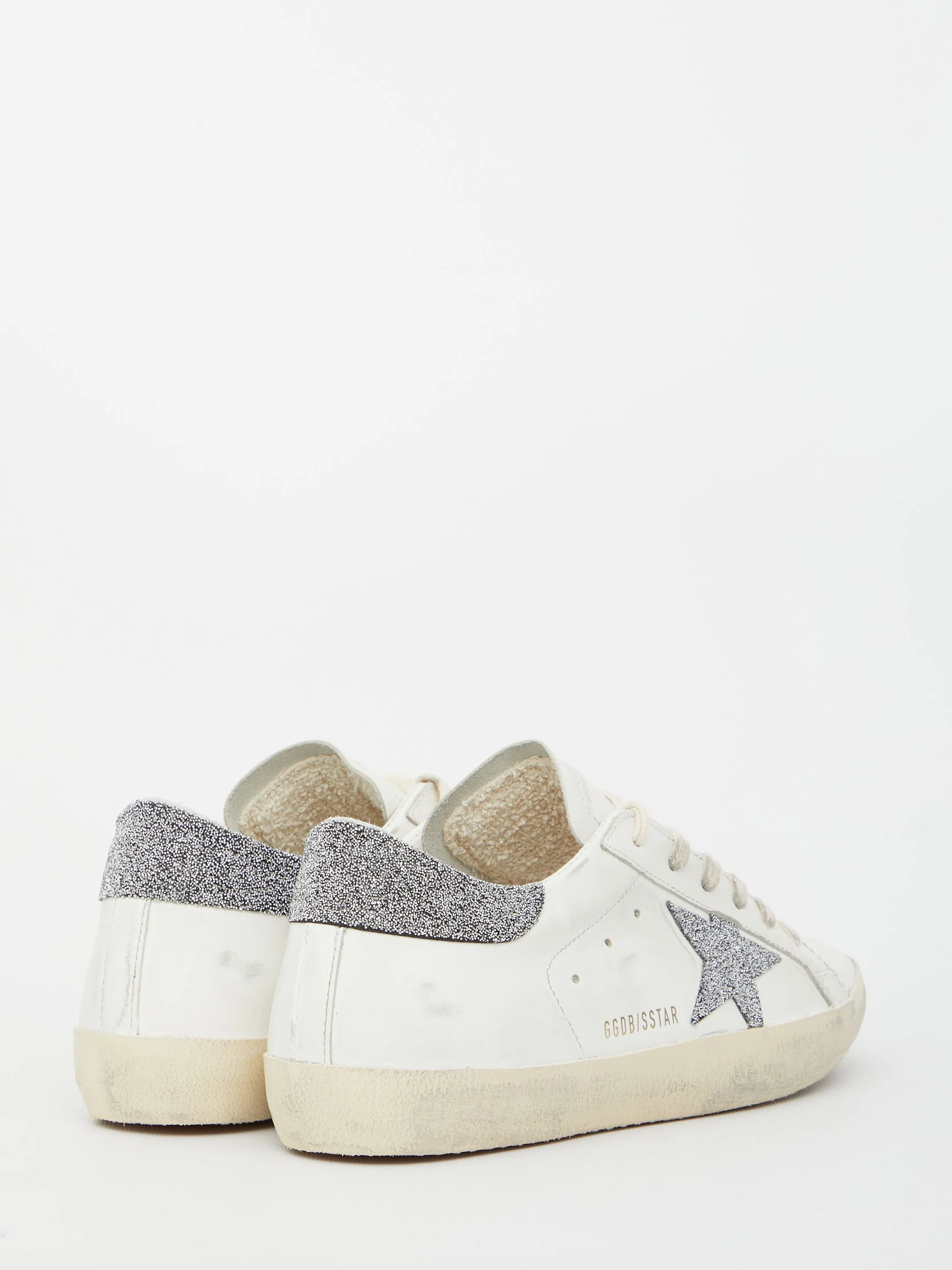 Golden Goose Deluxe Brand Super Star Glitter Sneakers