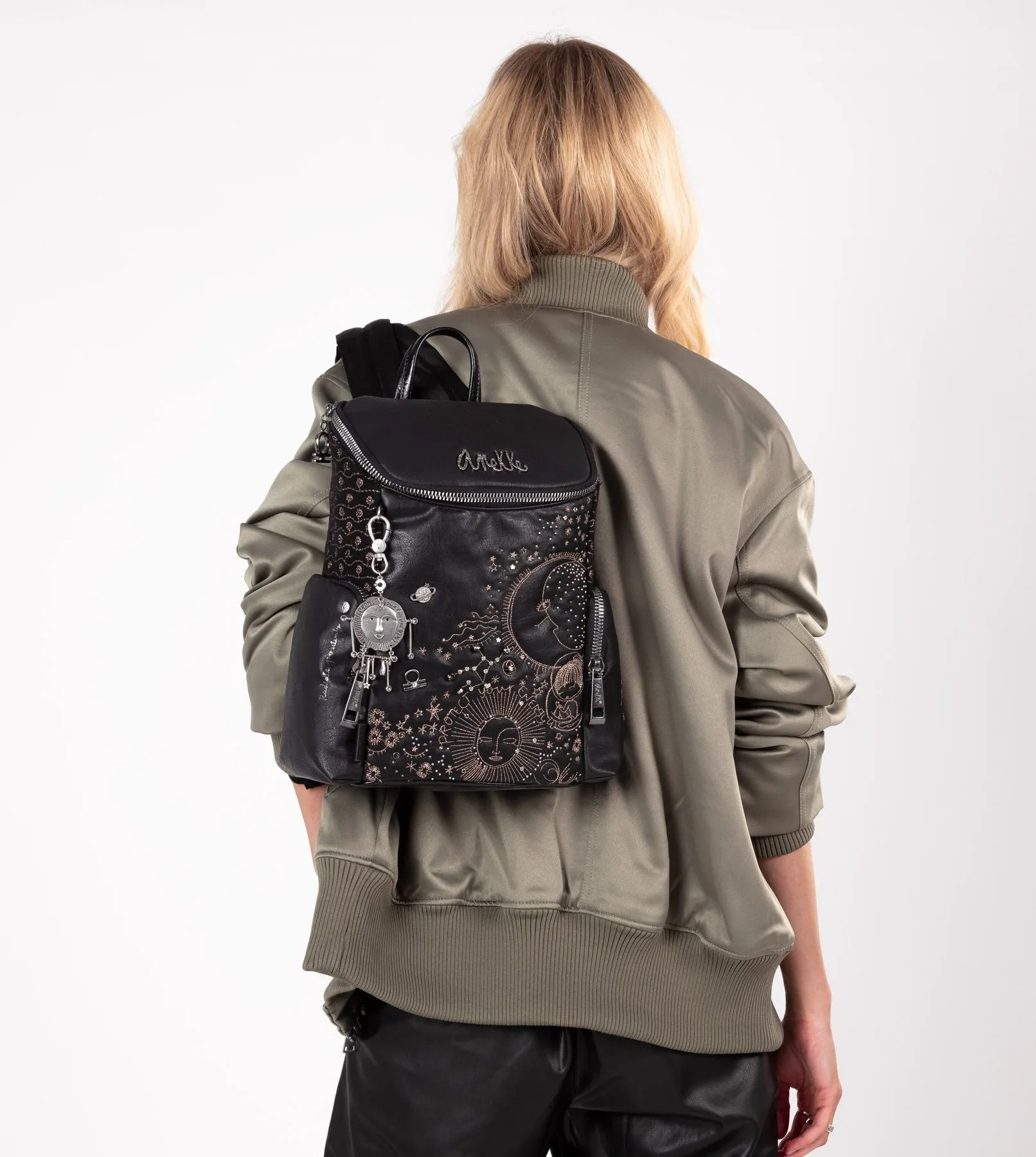 Gorgeous spirit backpack with a zip