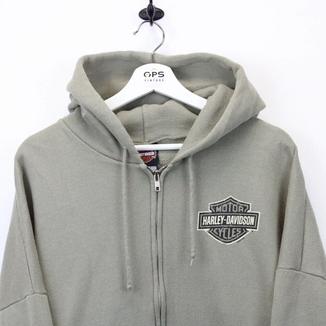 HARLEY DAVIDSON 00s Hoodie Green | XXXL