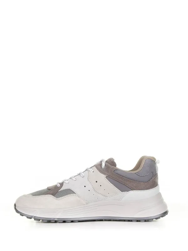 Hogan Sneaker Hyperlight Beige In Suede