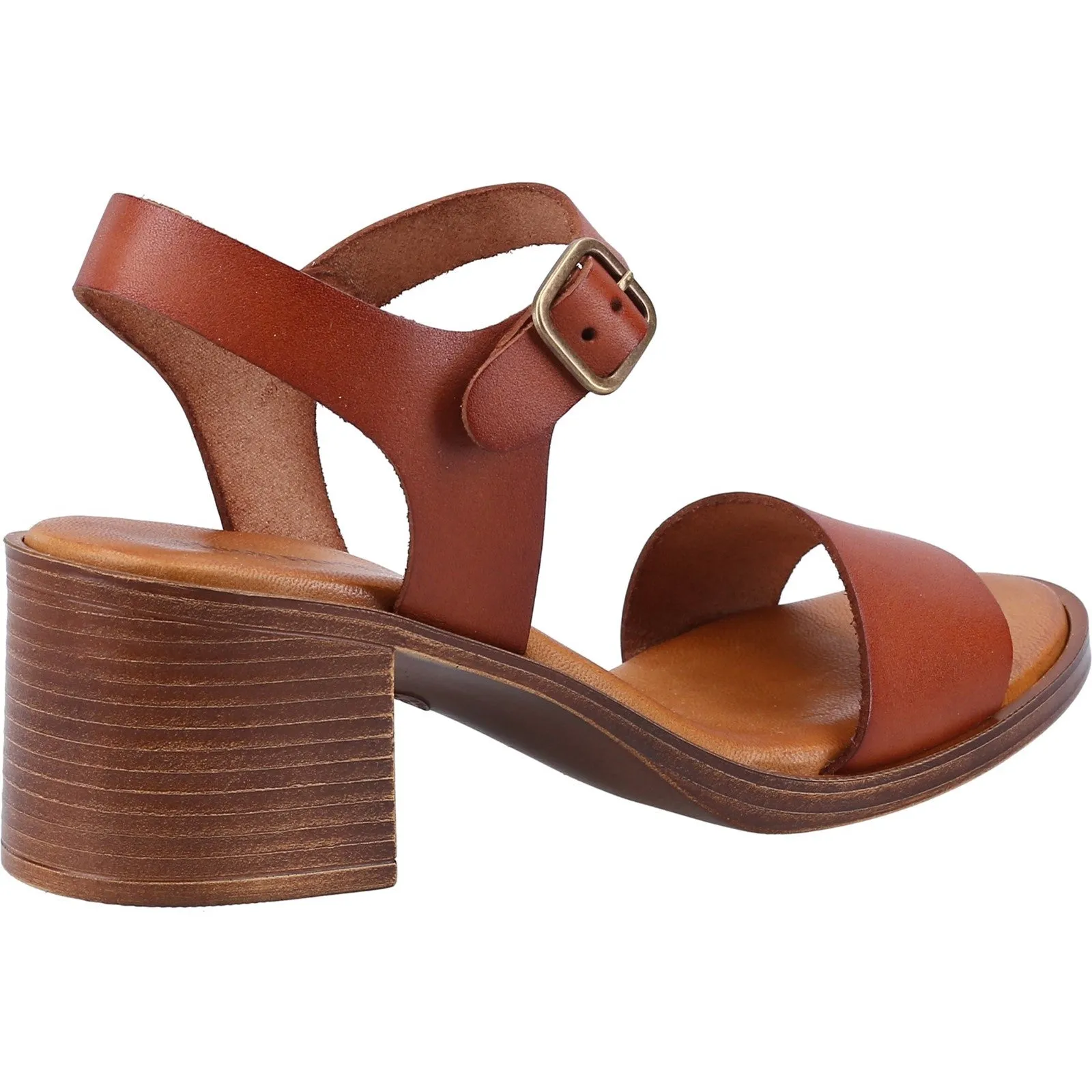 Hush Puppies Gabby Womens Leather Heeled Sandal