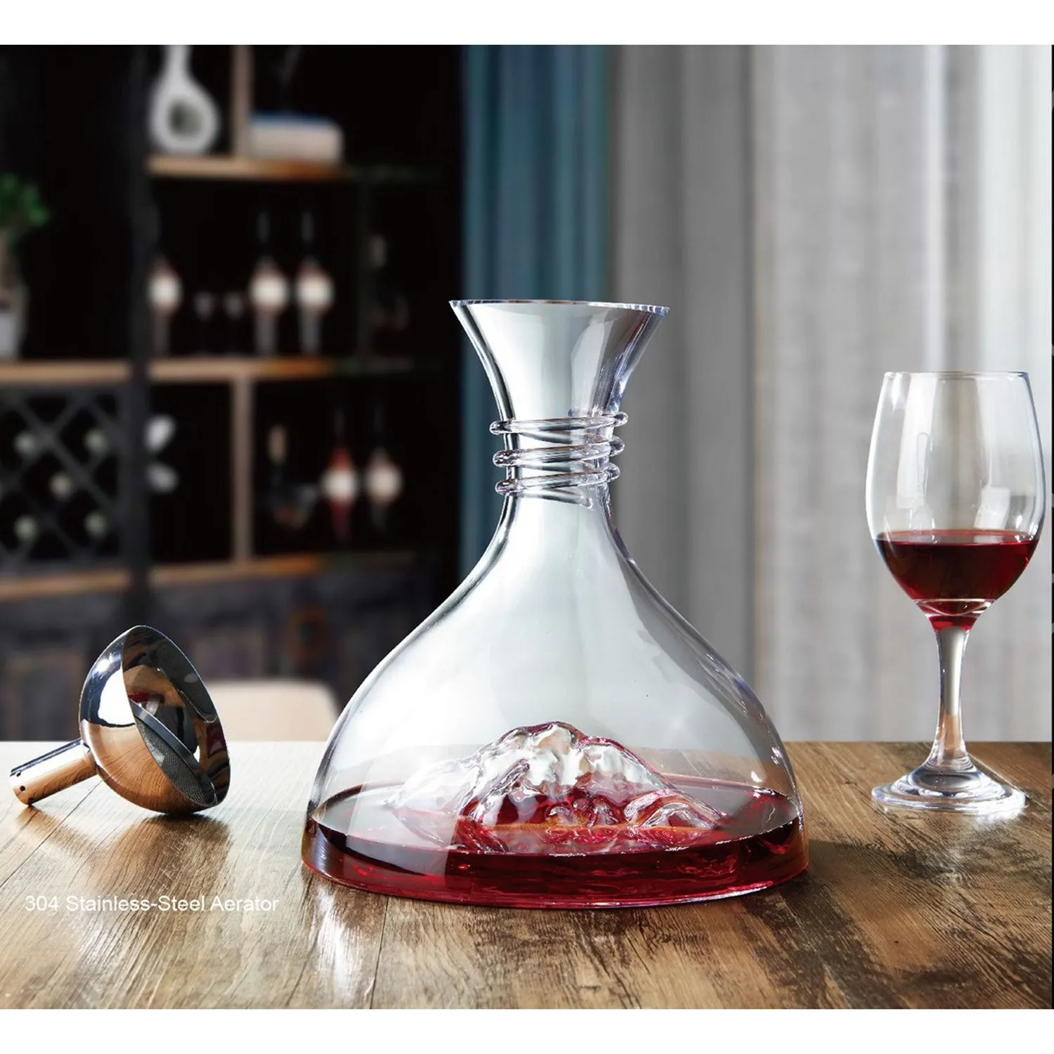 Iceberg Decanter with Aerator