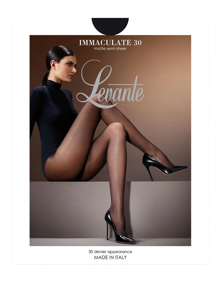 Immaculate 30 Pantyhose in Nero