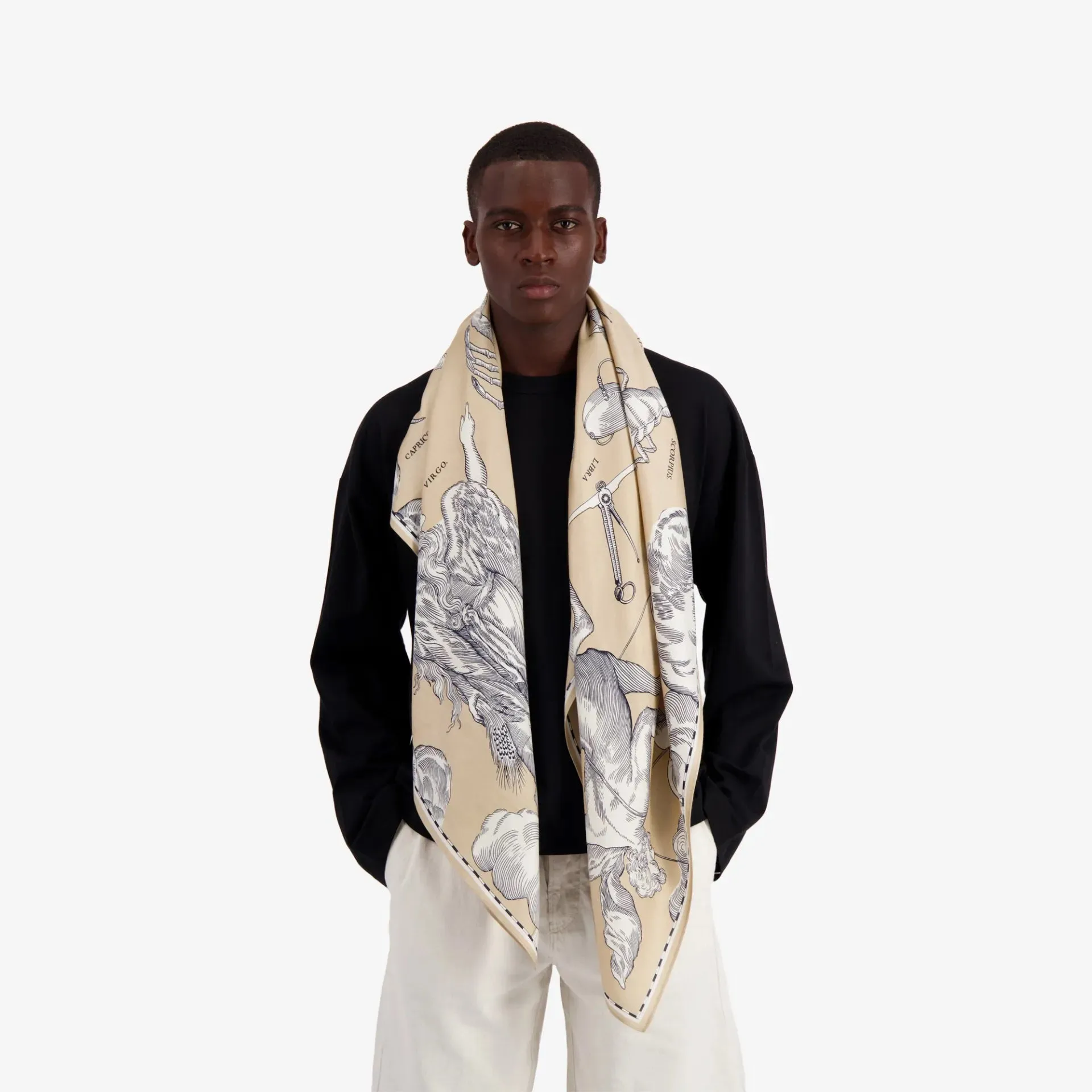 INOUI EDITIONS - ASTROLOGIE SILK/MODAL SCARF