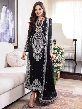 Jhilmil by Asim Jofa Unstitched Embroidered 3 Piece Suit AJJM-01