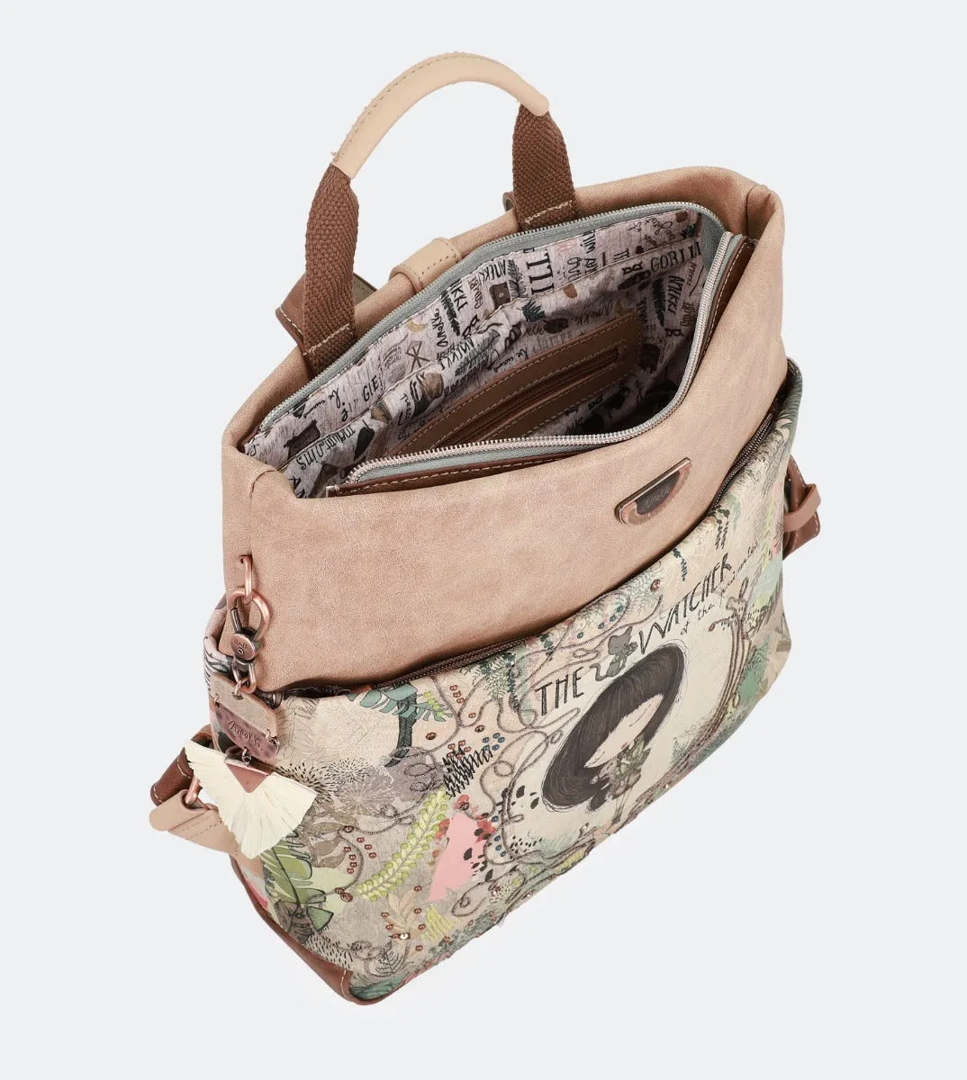 Jungle multi-compartment backpack