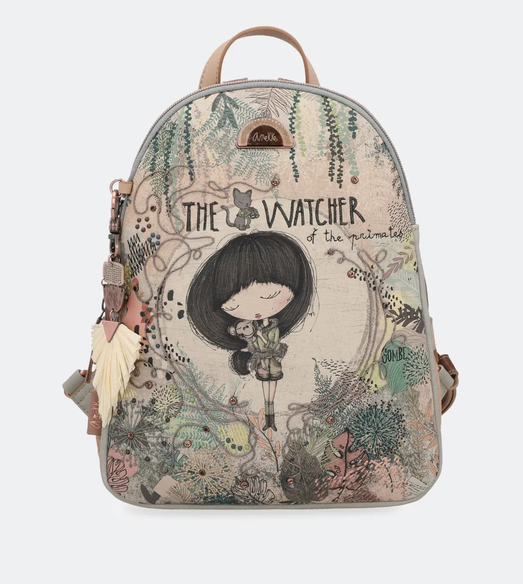 Jungle triple compartment backpack