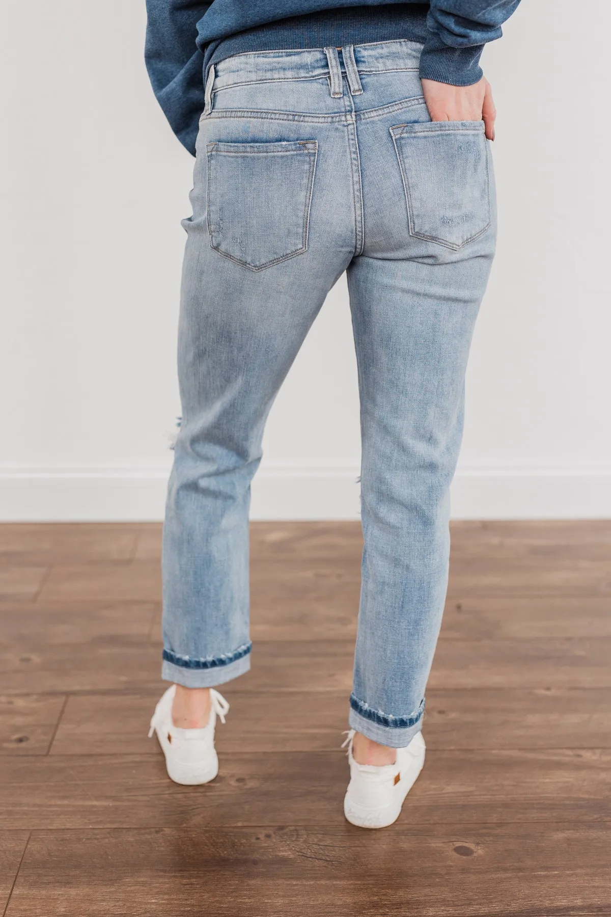 KanCan Boyfriend Jeans- Lila Wash