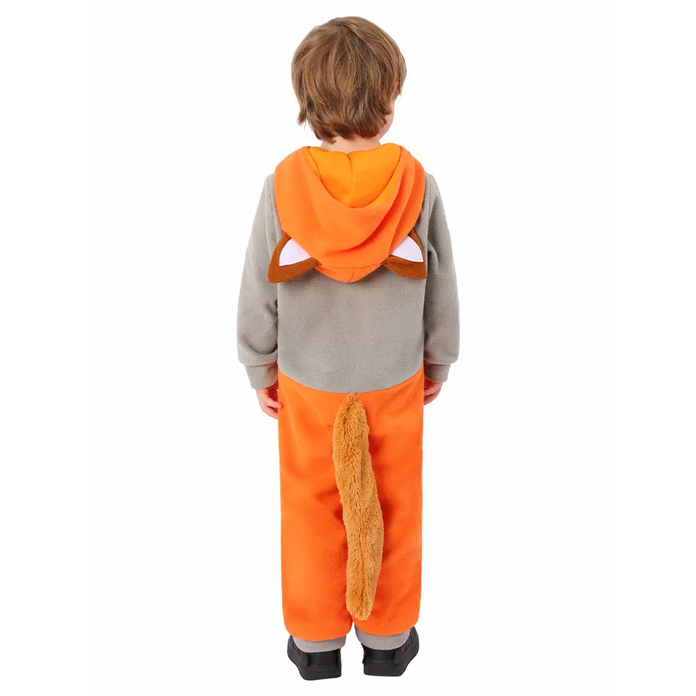 Kids Children Fox Cosplay Costume Outfits Halloween Carnival Suit