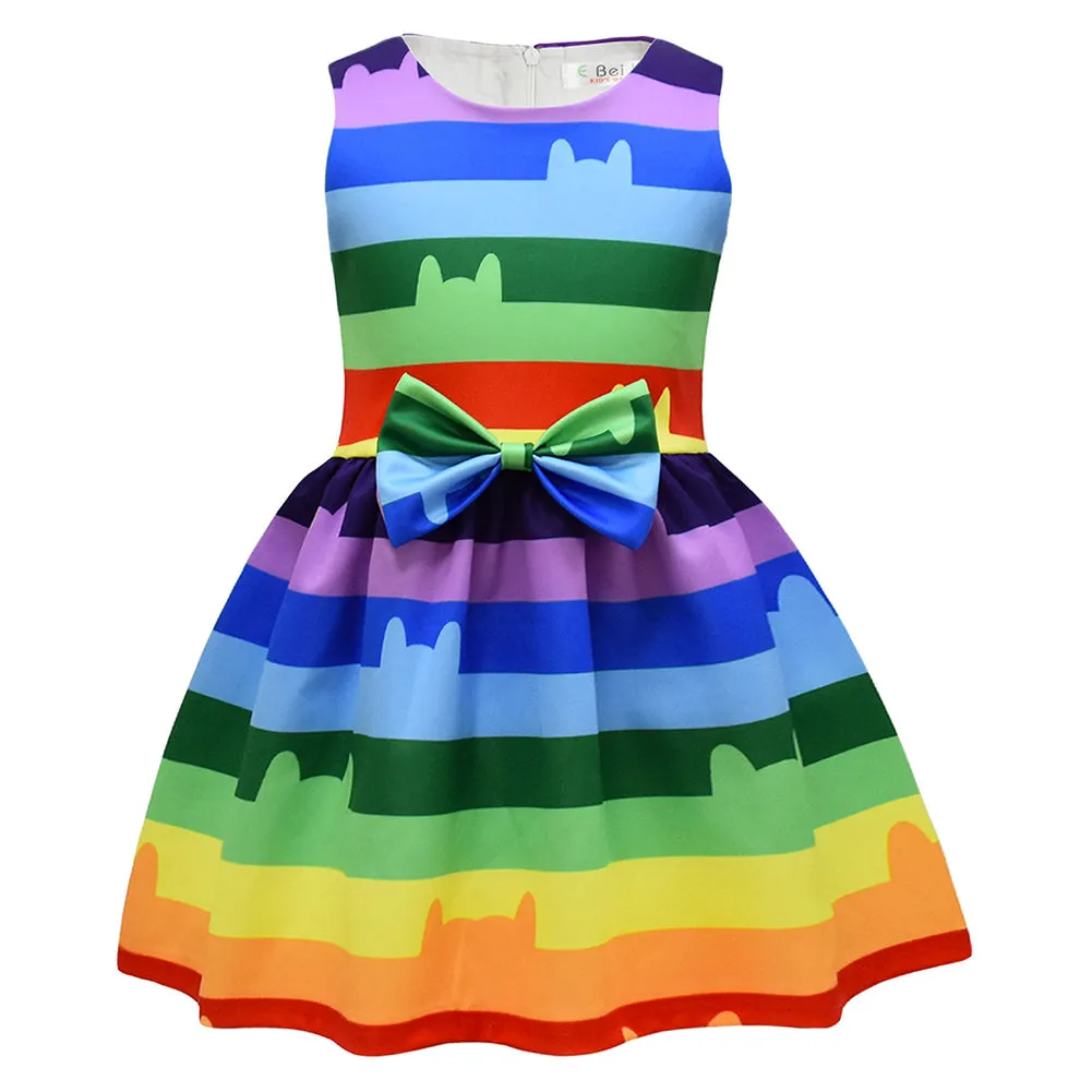 Kids Children gabby‘s dollhouse Dress Cosplay Costume Halloween Carnival Party Suit