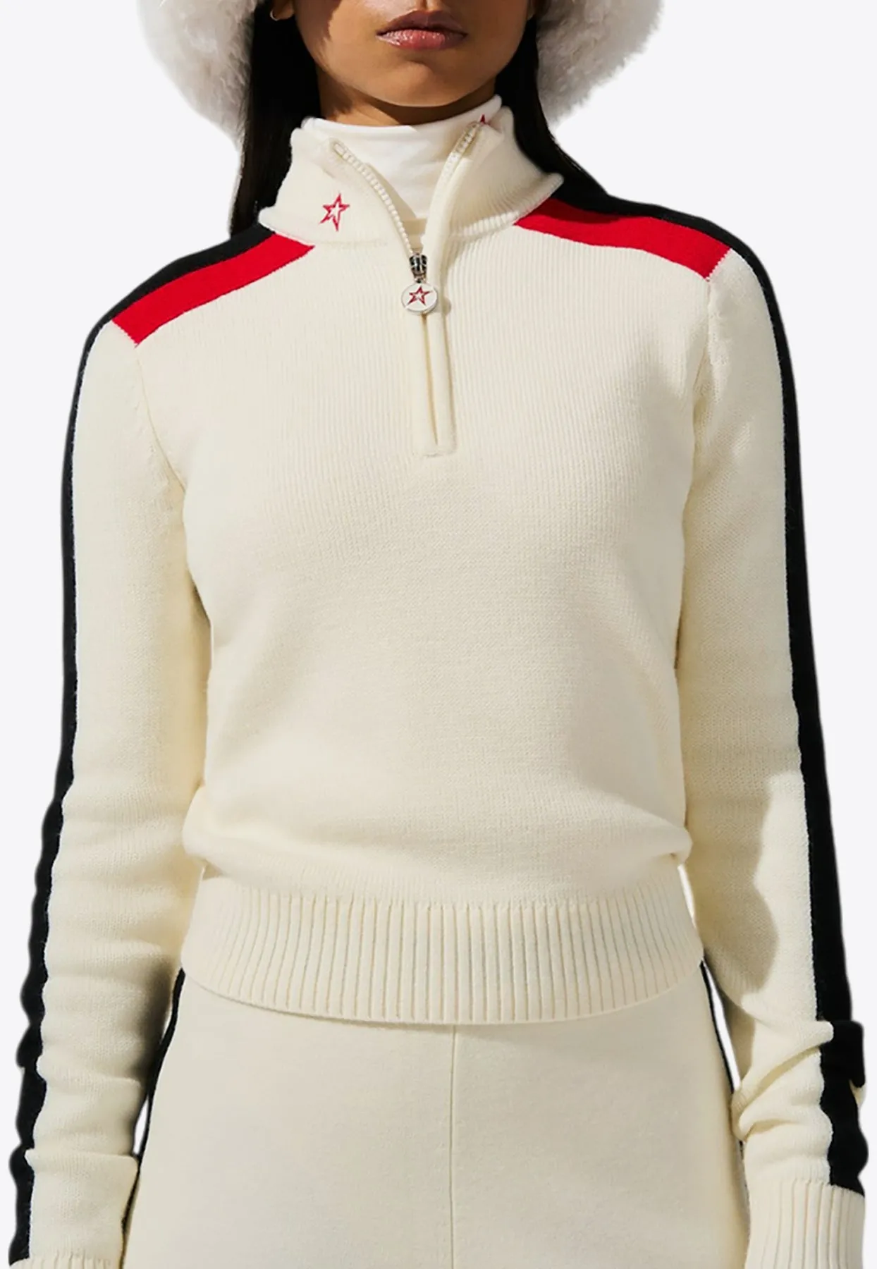 La Tour Half-Zip Wool Sweater