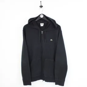 LACOSTE Hoodie Black | Large