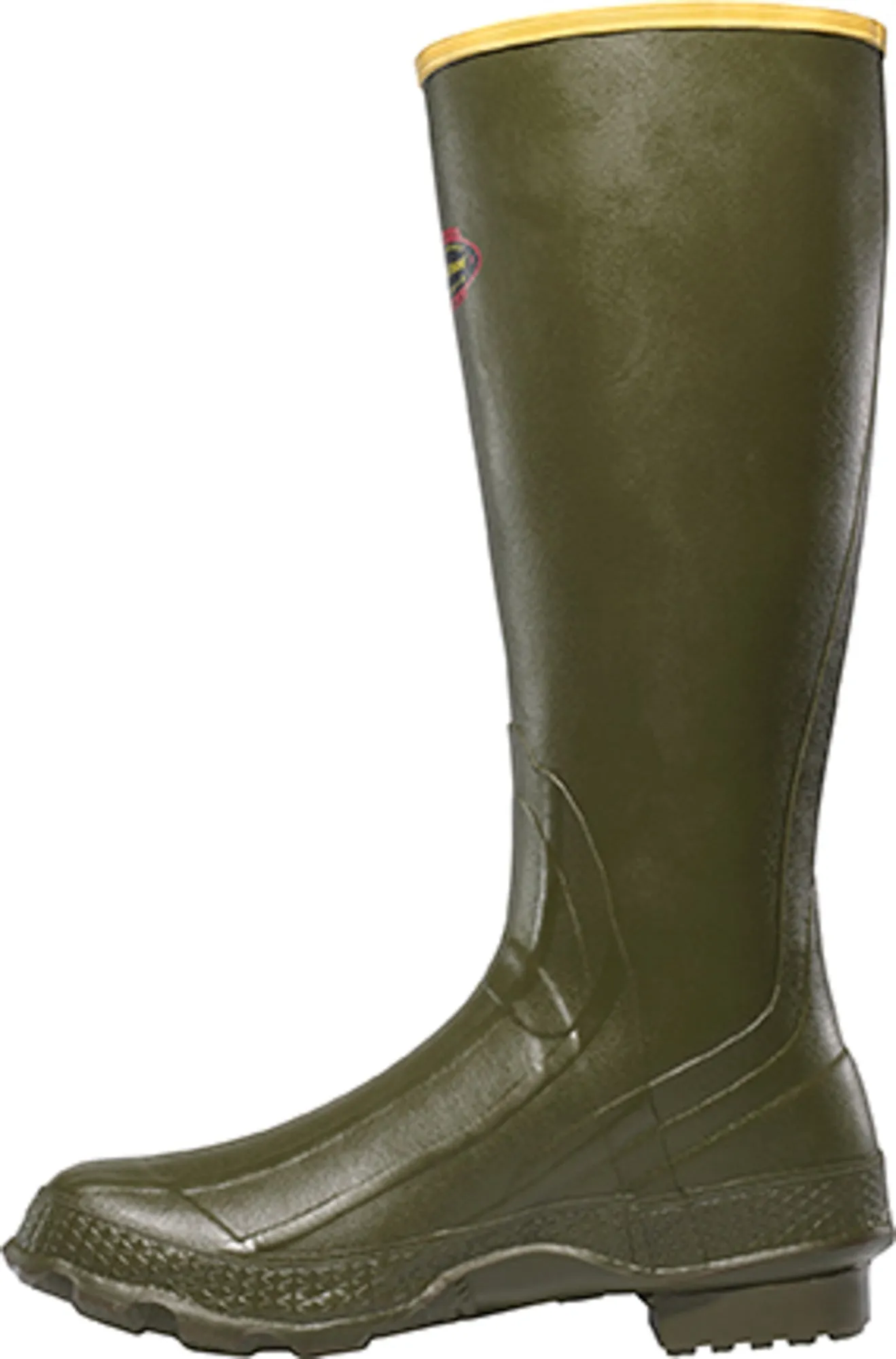 Lacrosse Grange Mens Green Rubber 18in Hunting Boots